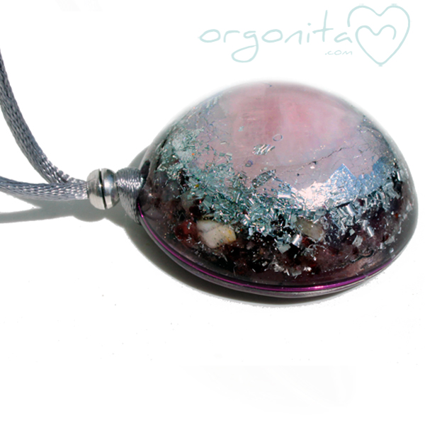 Comprar colgante de ORGONITA con AMATISTA