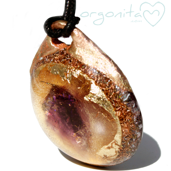 Comprar colgante de ORGONITA con AMATISTA