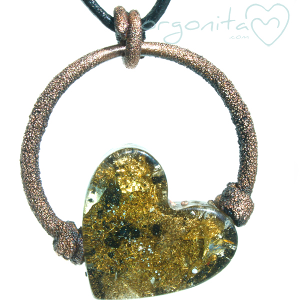 Comprar colgante electroformado de ORGONITA con la flor de la vida