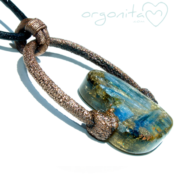Comprar colgante electroformado de ORGONITA con la flor de la vida