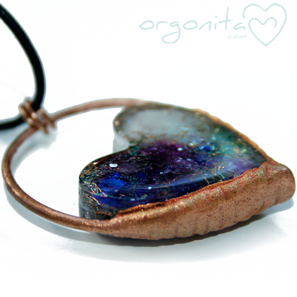 Comprar colgante de ORGONITA con piedra luna