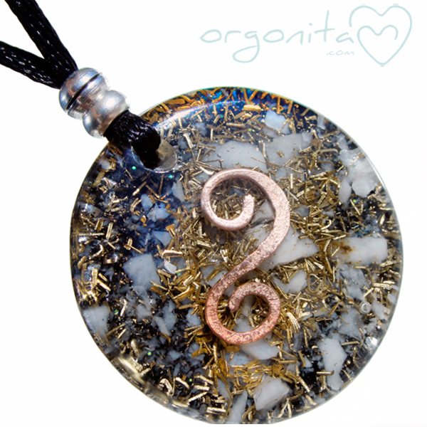 Comprar colgante de ORGONITA con la flor de la vida
