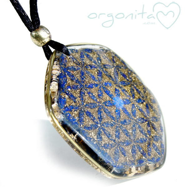 Comprar colgante de ORGONITA con la flor de la vida