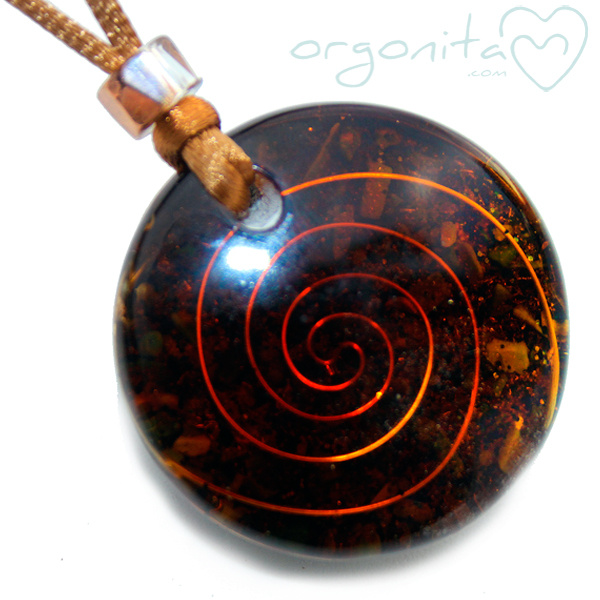 Colgante de Orgonita con vibracion OM
