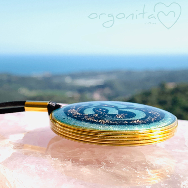 Colgante Orgonita OM meditacion