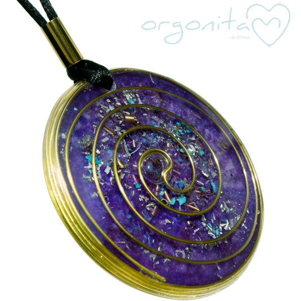 Colgante Orgonita OM meditacion