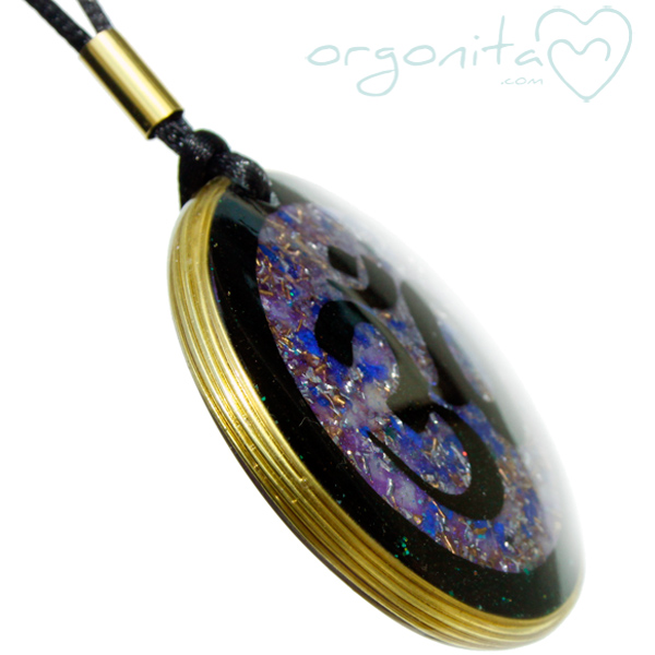 Colgante Orgonita OM meditacion