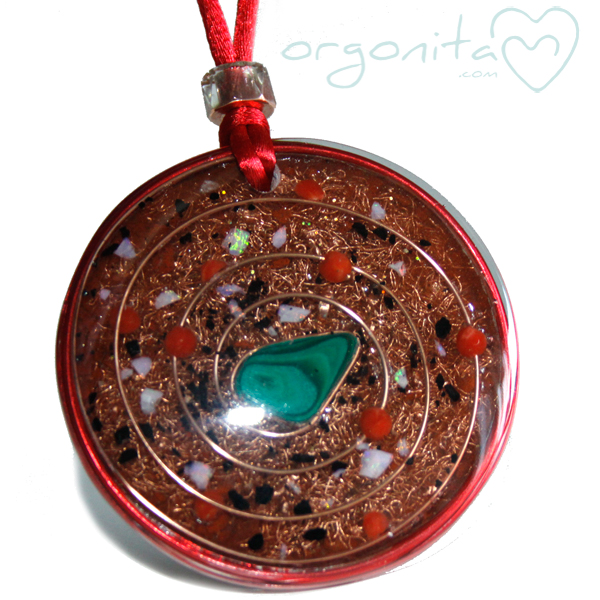 Orgonite de ORGONITA con simbolo SRI YANTRA