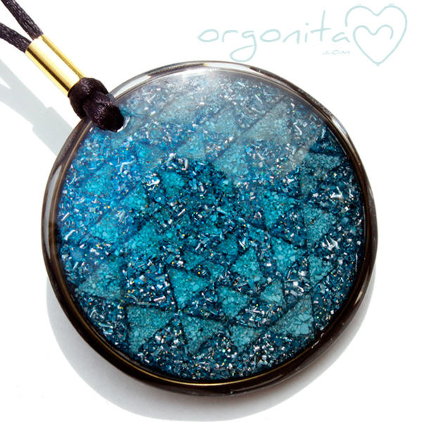 Orgonite de ORGONITA con simbolo SRI YANTRA