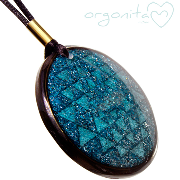 Orgonite de ORGONITA con simbolo SRI YANTRA