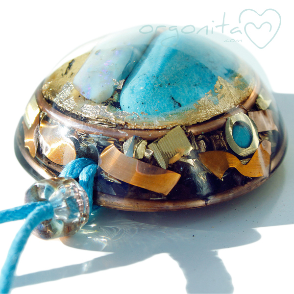 Orgonite de ORGONITA con TURQUESA y OPALO