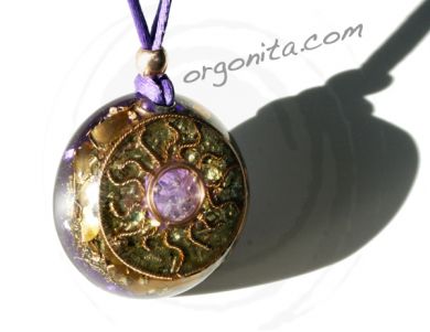 Colgante de Orgonite con el SOL